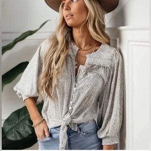 Bohme Floral Cierra Blouse